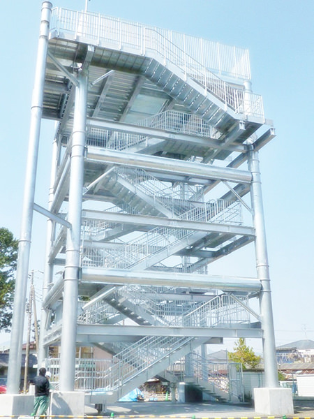 Tsunami Evacuation Tower Japan