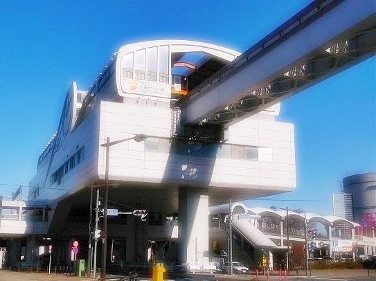 Tama Toshi Monorail Line Japan