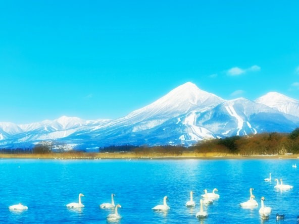 Lake Inawashiro Japan