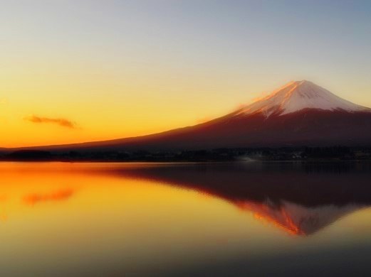 Lake Kawaguchi Japan