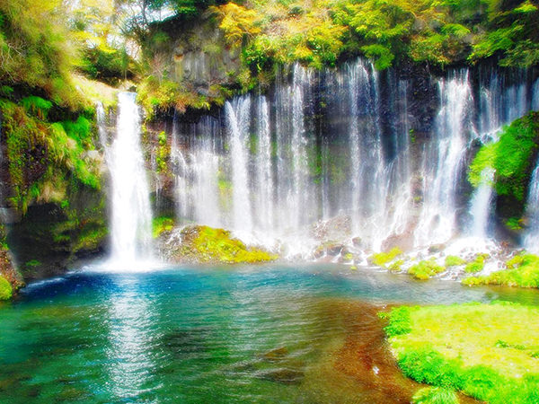 Shiraito Falls in Shizuoka