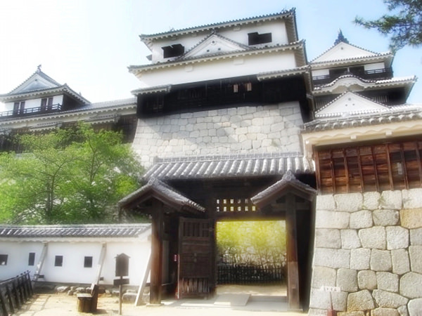 Matsuyama Castle in Ehime Japan