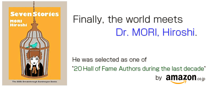 Finally, the world meets Dr. MORI, Hiroshi.